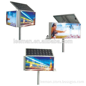 Leeman Group Solar Power LED Display Screen Video Advertising Bill board